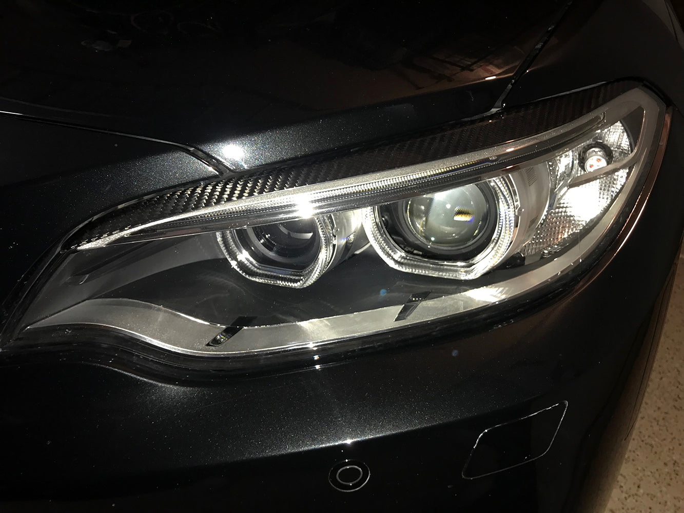 BMW 2 Series F22 F23 F87 M2 Dry Carbon Fibre Eye Lid