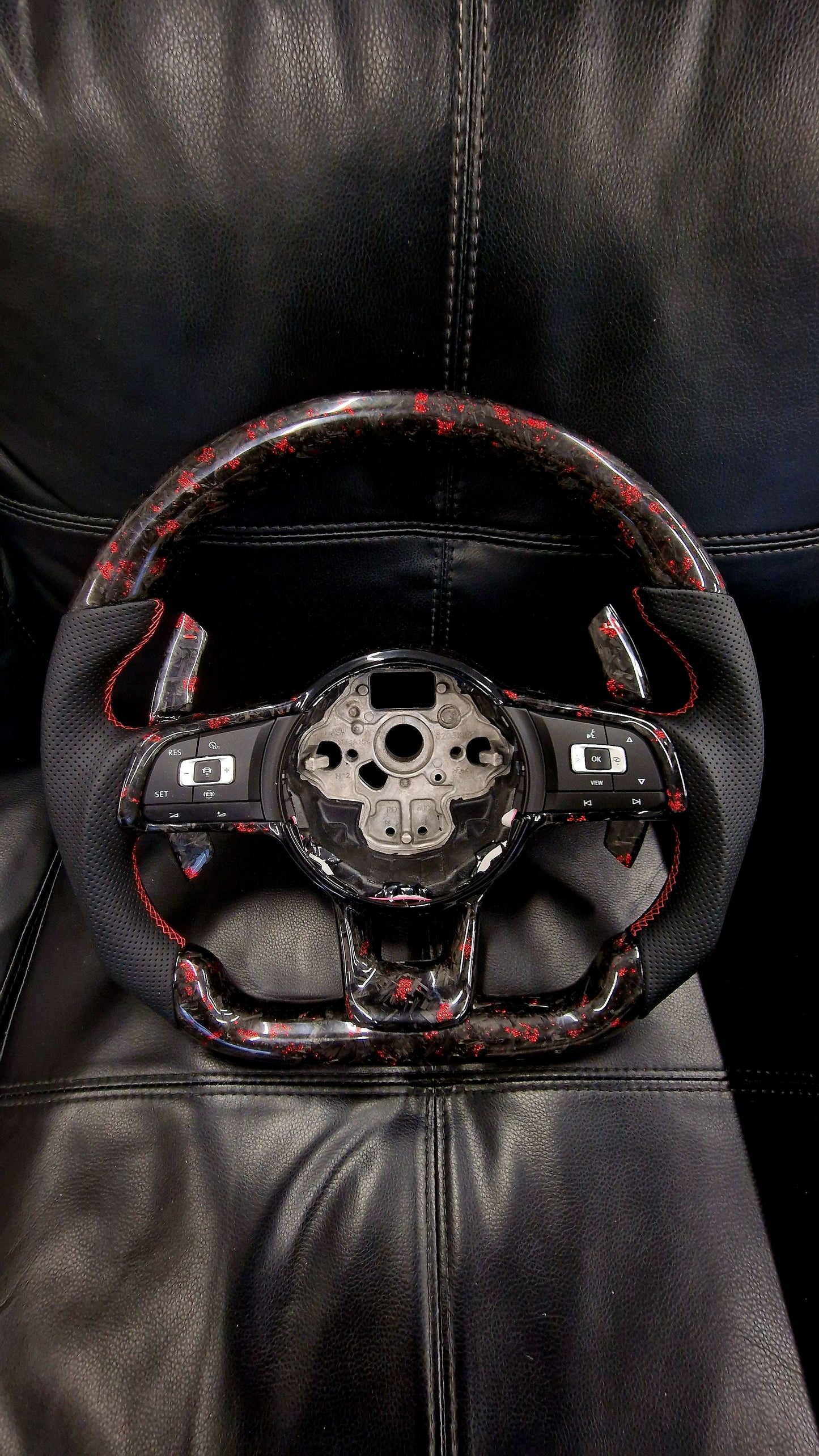 Volkswagen Golf MK7 7.5 Forged Red Carbon Wheel *CLEARANCE*
