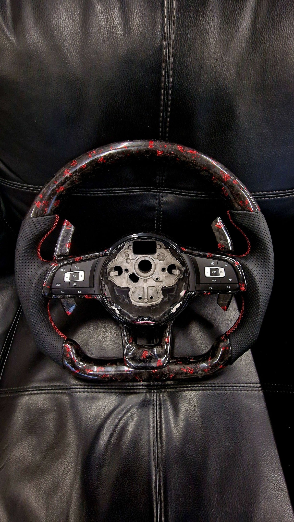 Volkswagen Golf MK7 7.5 Forged Red Carbon Wheel *CLEARANCE*