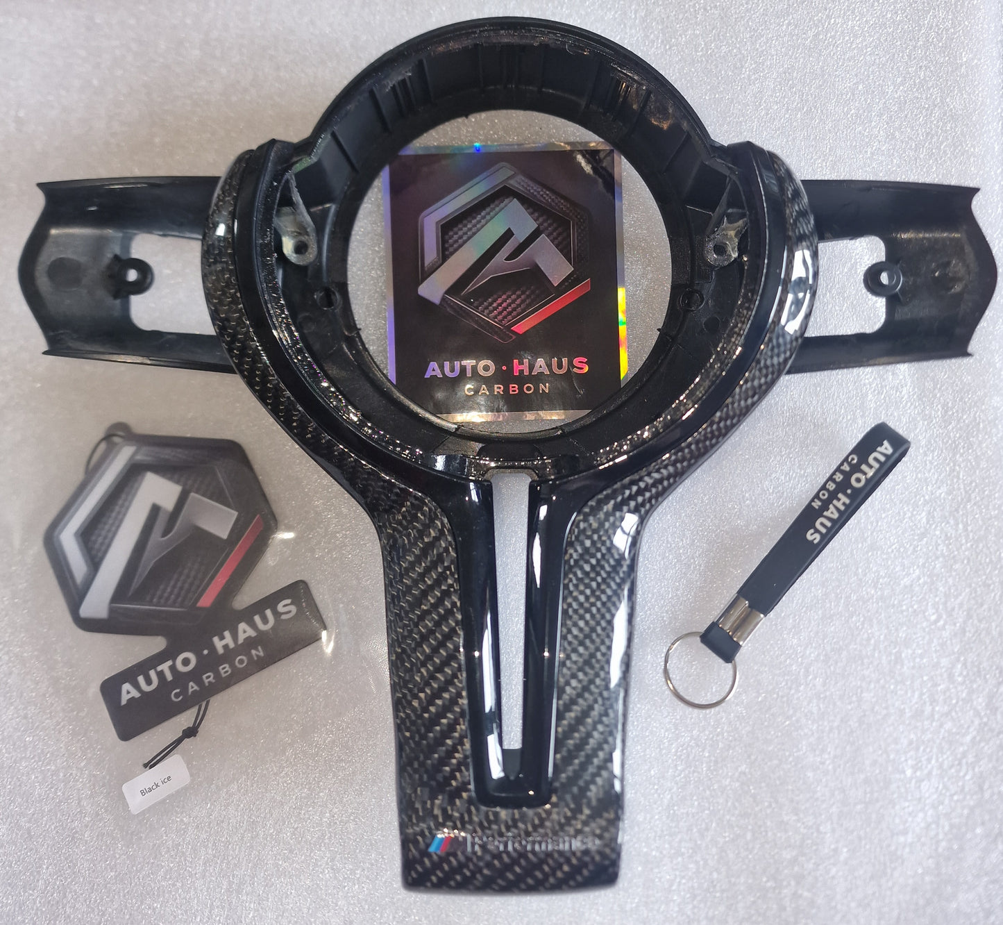 BMW F Series Gloss Carbon Centre Trim Multiple Styles Black MPERFORMANCE