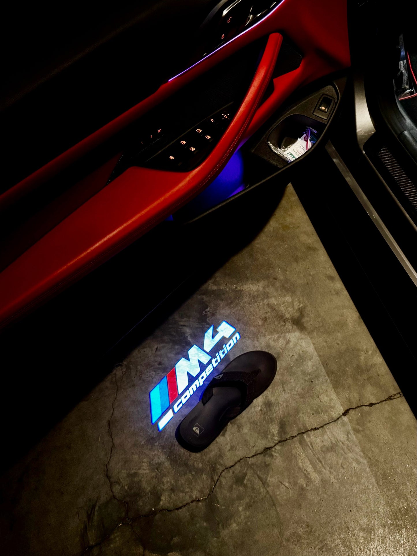 BMW HD LED Door Projectors M2 M3 M4 M5 M6 M8 inc Competition