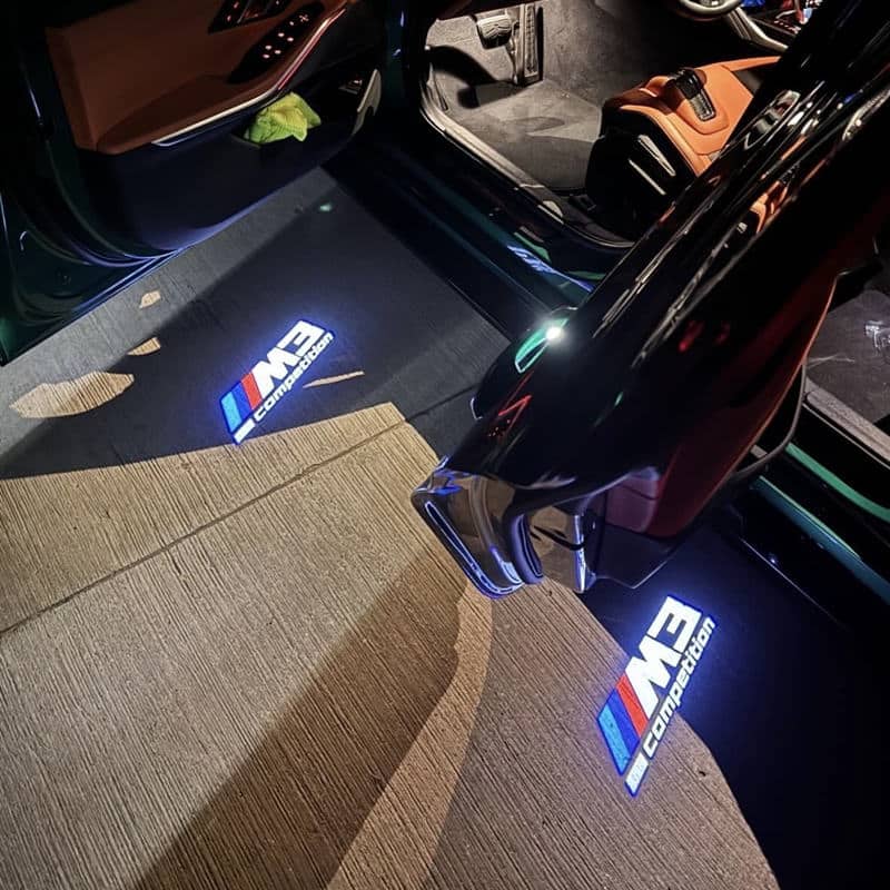 Proyectores de puerta LED HD para BMW M2 M3 M4 M5 M6 M8 inc Competition