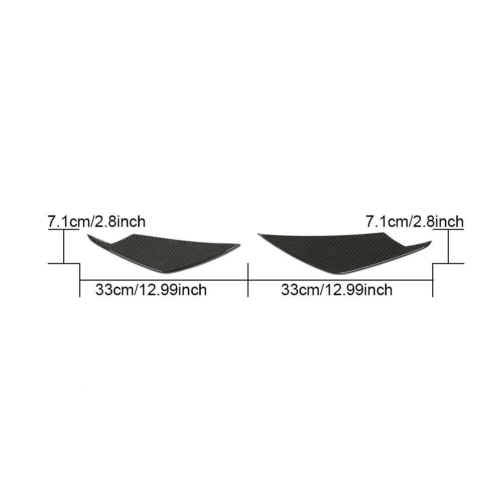 BMW M3 M4 G80 G81 G82 G83 Dry Carbon Fibre Canards