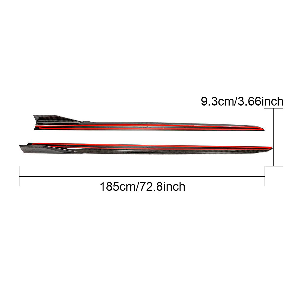 BMW 6Series G32 M Sport Carbon Fibre Side Skirts