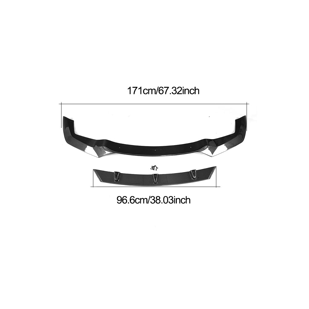 BMW 2 Series F87 M2 Carbon Fibre Front Lip