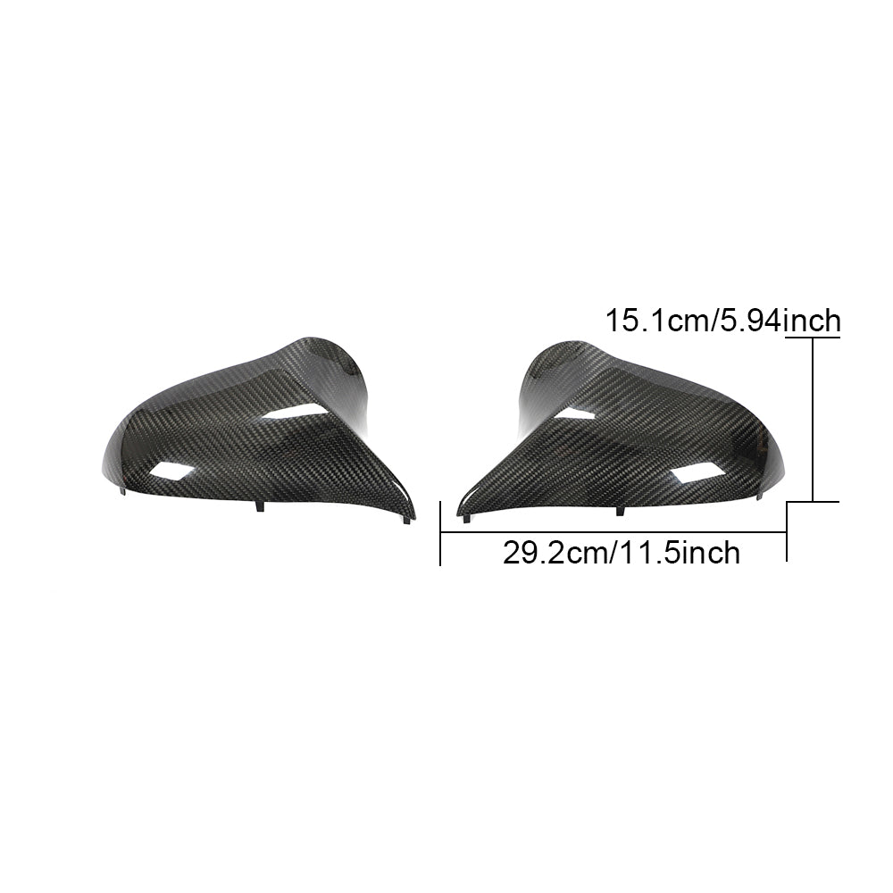 BMW M2 M3 M4 F87 F80 F82 F83 Dry Carbon Fibre Mirror Cover