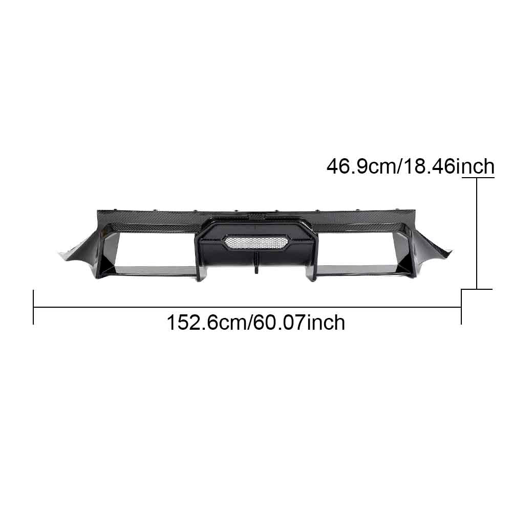 BMW M2 G87 Dry Carbon Fibre Rear Diffuser