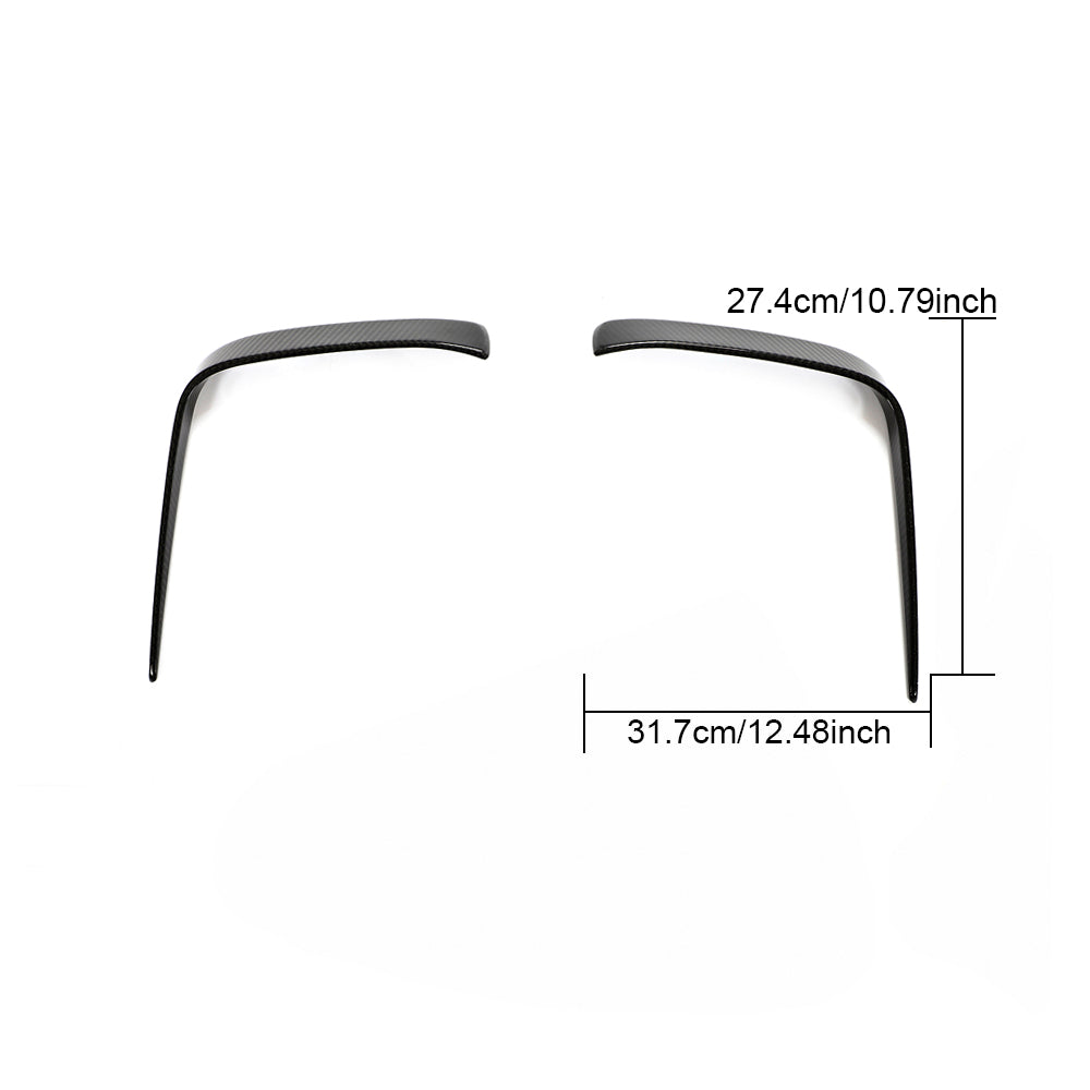 BMW 8 Series G14 G15 G16 Dry Carbon Fibre Canards