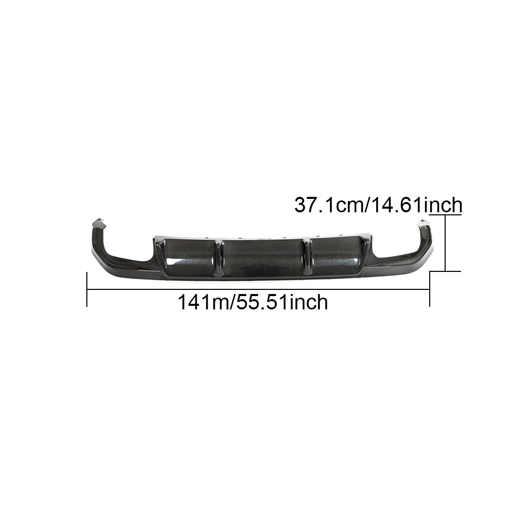 BMW 4 Series G26 M Sport Carbon Fibre Rear Diffuser