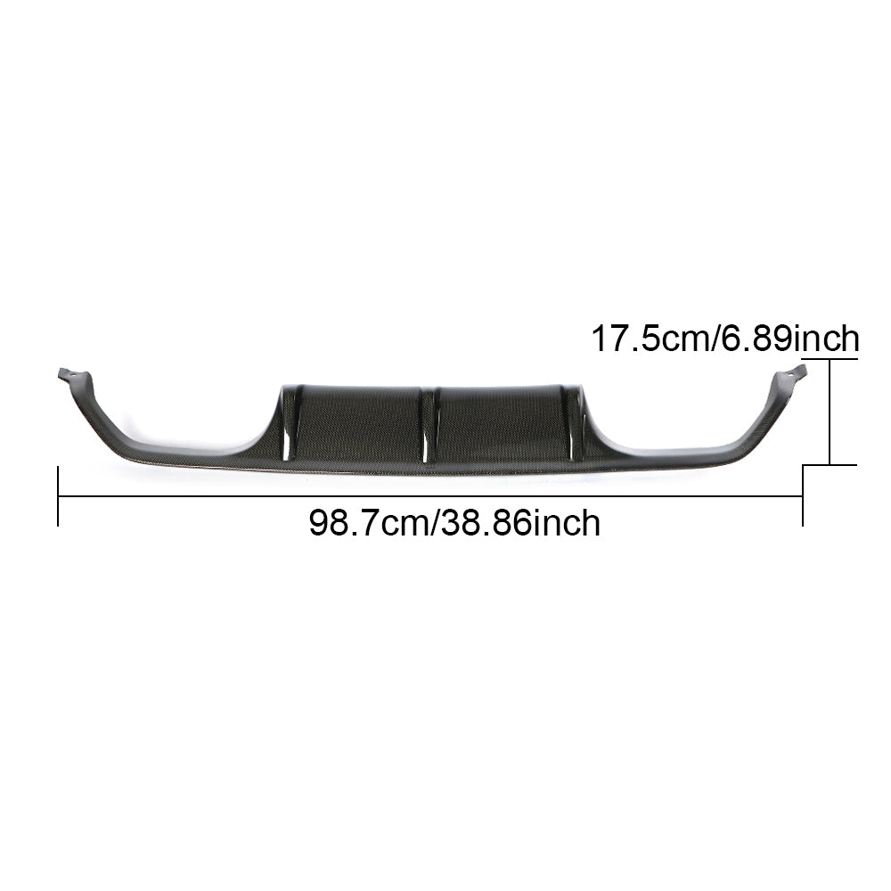 BMW M3 M4 F80 F82 F83 Carbon Fibre Rear Diffuser