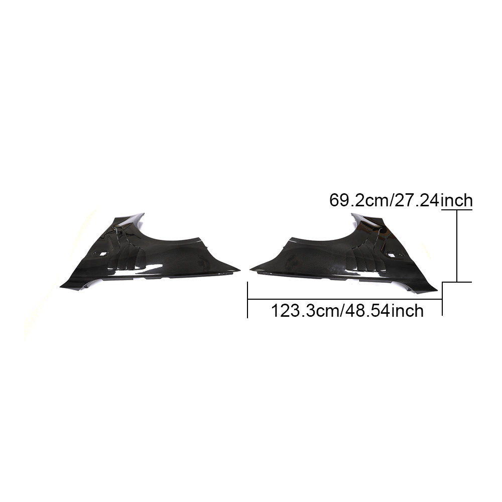 BMW 2 Series F87 M2 C Dry Carbon Fibre Side Fender