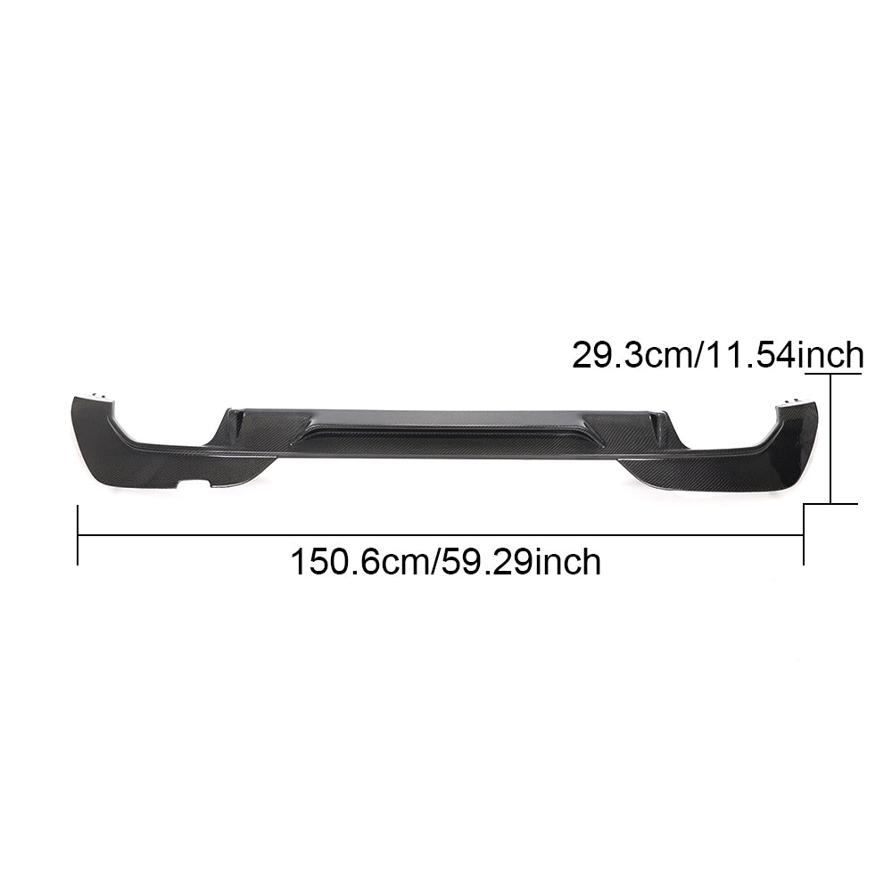 BMW 3 Series G20 G28 M Sport Carbon Fibre Rear Diffuser