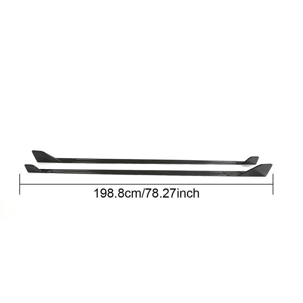 BMW 2 Series G42 M Sport Carbon Fibre Side Skirts