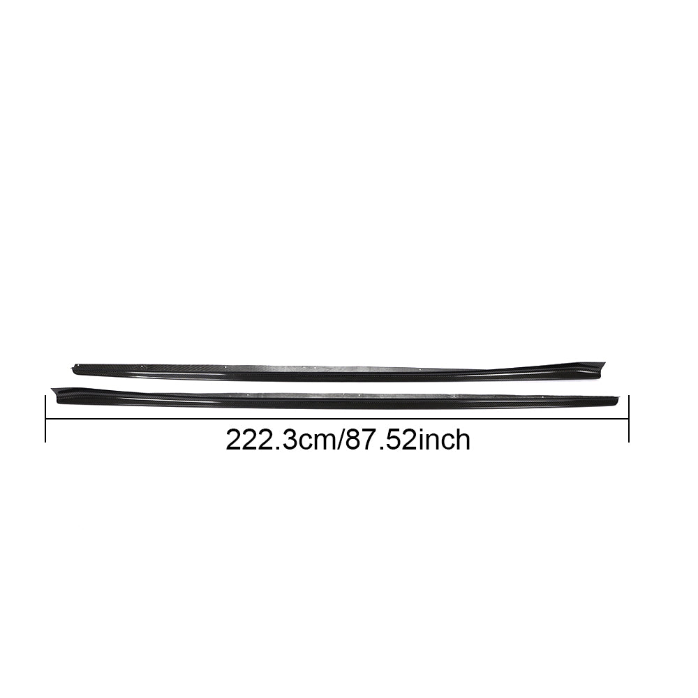 BMW 8 Series G16 F93 M8 Dry Carbon Fibre Side Skirts
