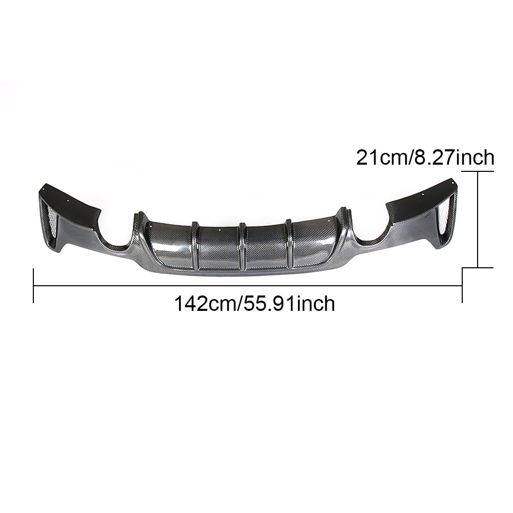 BMW 4 Series F32 M Sport Carbon Fibre Rear Diffuser