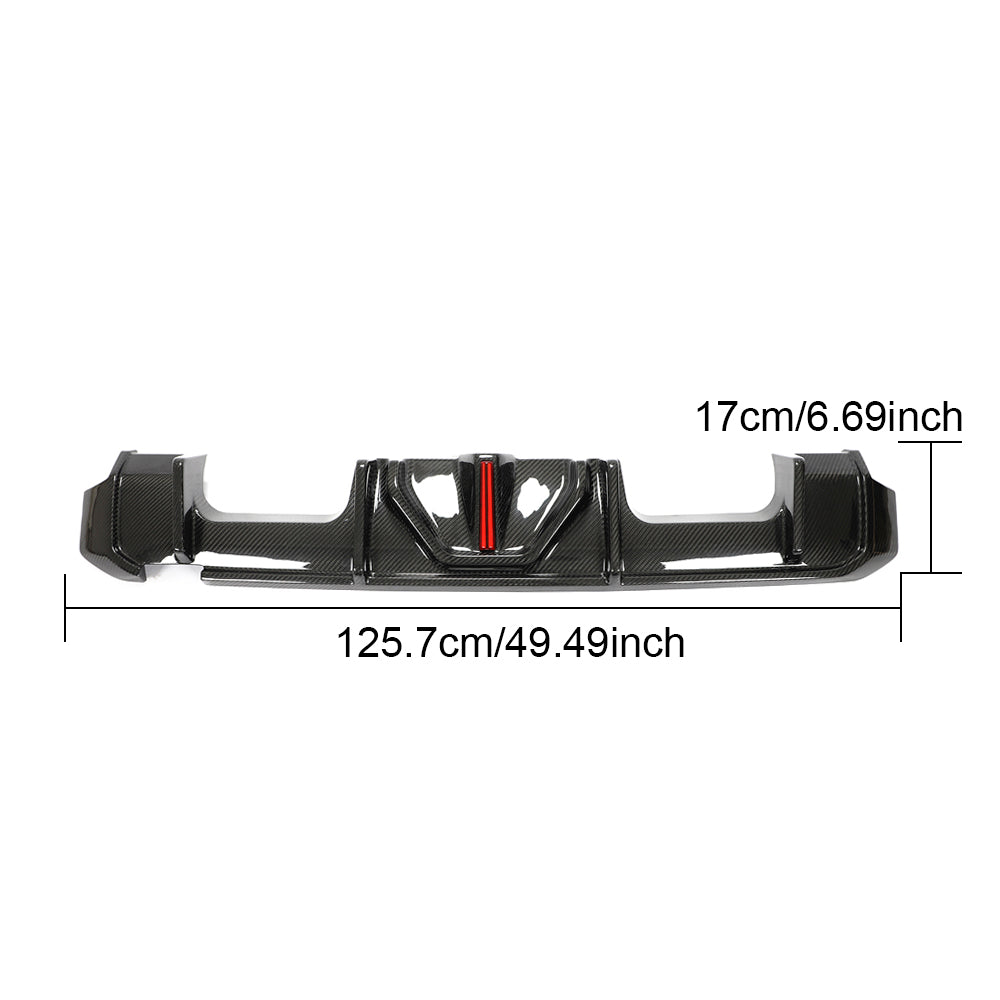 BMW M4 G82 G83 Dry Carbon Fibre Rear Diffuser