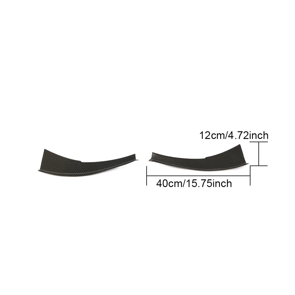 BMW 3 Series E90 E92 E93 M3 Carbon Fibre Canards