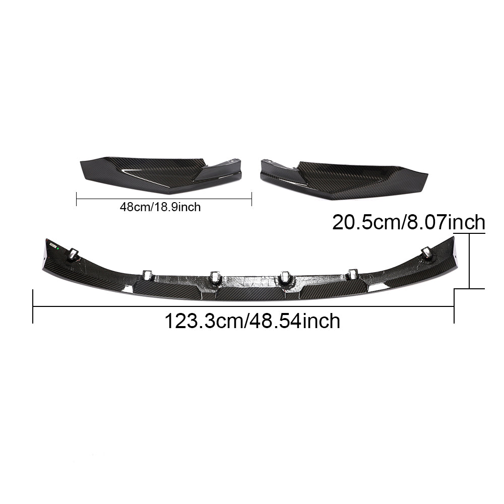 BMW M3 M4 G80 G81 G82 G83 Dry Carbon Fibre Front Lip