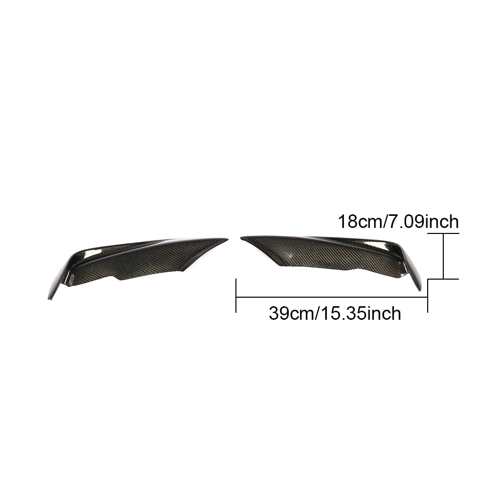 BMW 3 Series F30 F35 M Sport Carbon Fibre Canards