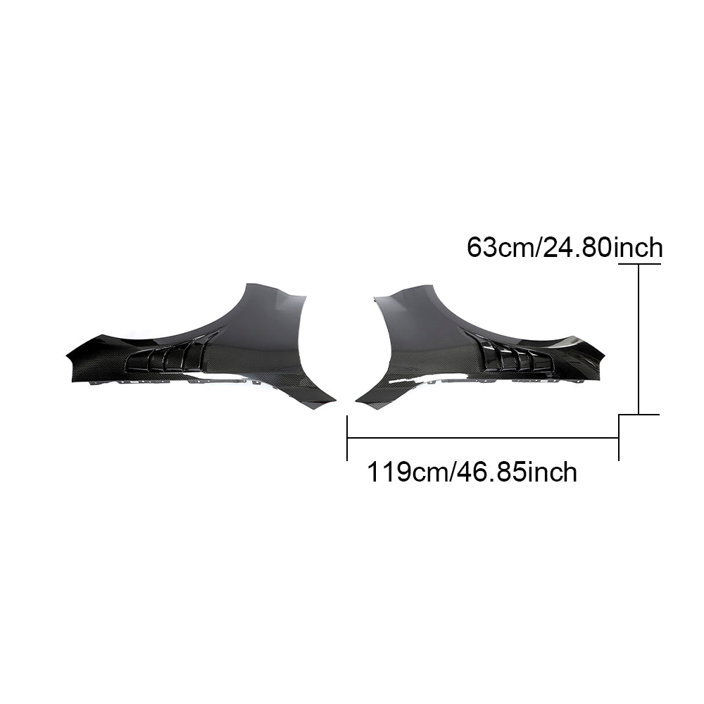 BMW M2 G87 Dry Carbon Fibre Side Fender