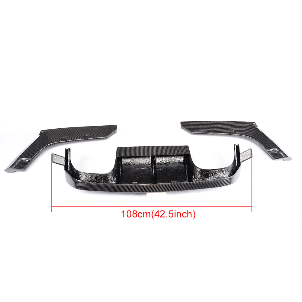 BMW M3 M4 F80 F82 F83 Carbon Fibre Rear Diffuser