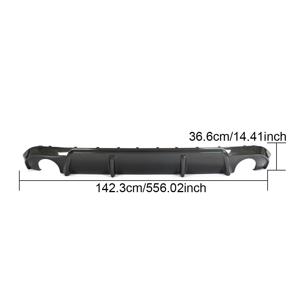 BMW 4 Series G26 M Sport Carbon Fibre Rear Diffuser