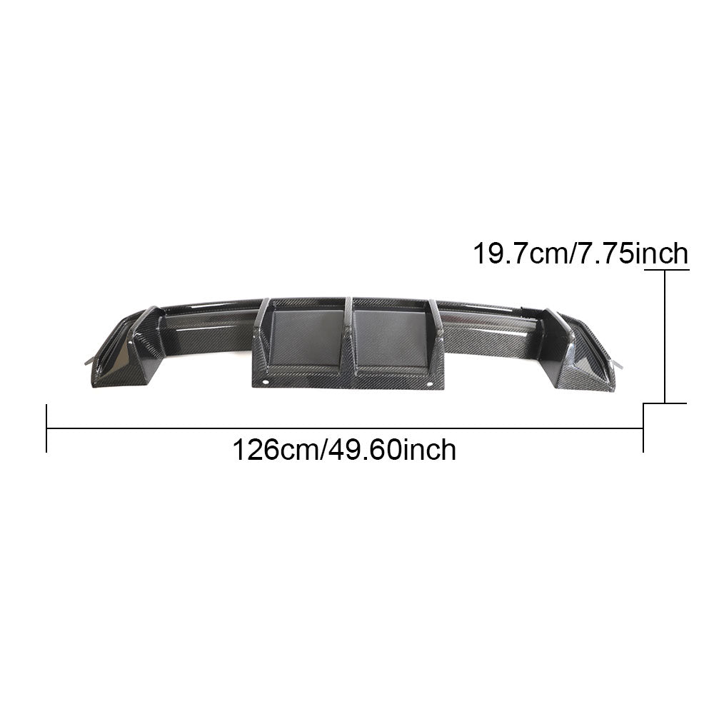 BMW M3 M4 G80 G81 G82 G83 Carbon Fibre Rear Diffuser