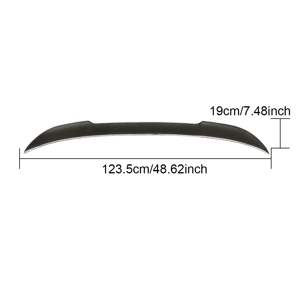 BMW 3 Series F80 M3/F30/F35/M Sport Carbon Fibre Spoiler