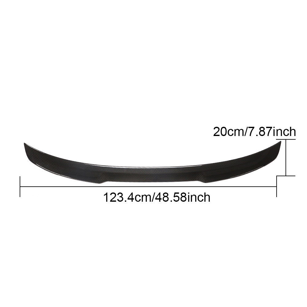 BMW 3 Series F80 M3/F30/M Sport Dry Carbon Fibre Spoiler