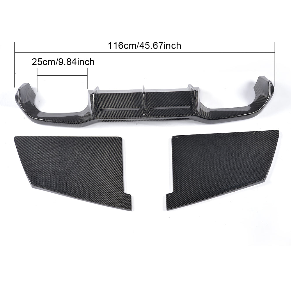 BMW 2 Series F87 M2 Carbon Fibre Rear Diffuser