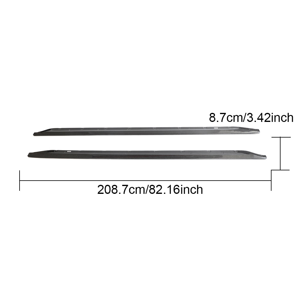 BMW M3 G80 G81 Carbon Fibre Side Skirts