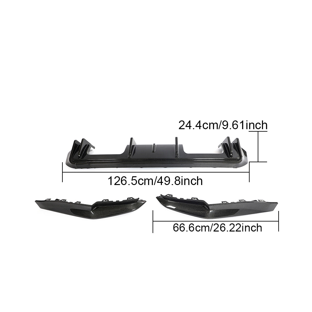 BMW M4 G82 G83 Carbon Fibre Rear Diffuser