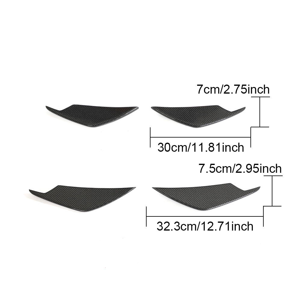 BMW M3 M4 G80 G81 G82 G83 Carbon Fibre Canards
