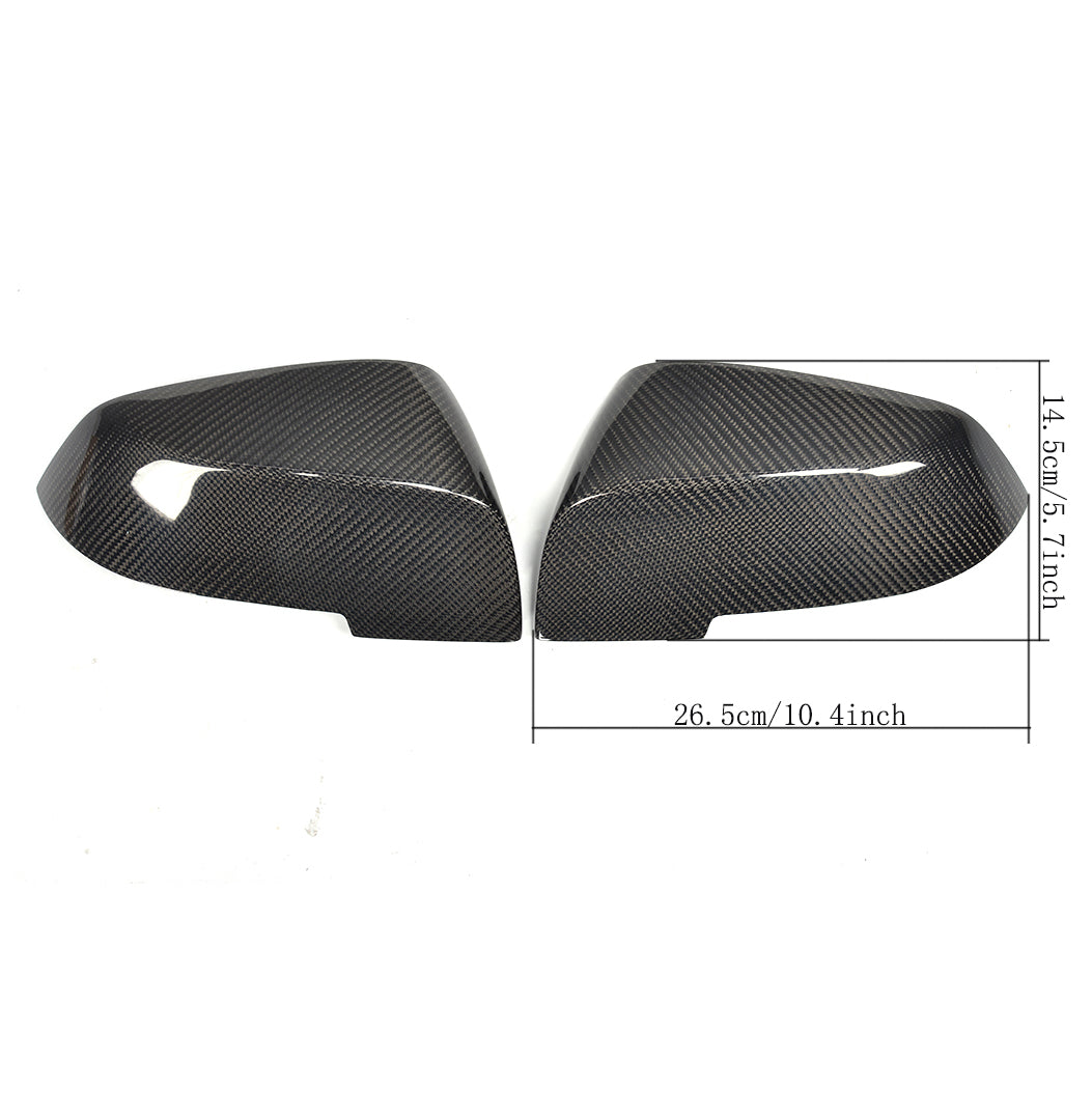 BMW 5/6/7Series F10 F18 F06 F12 F01 F02 Carbon Fibre+Abs Plastic Mirror Cover