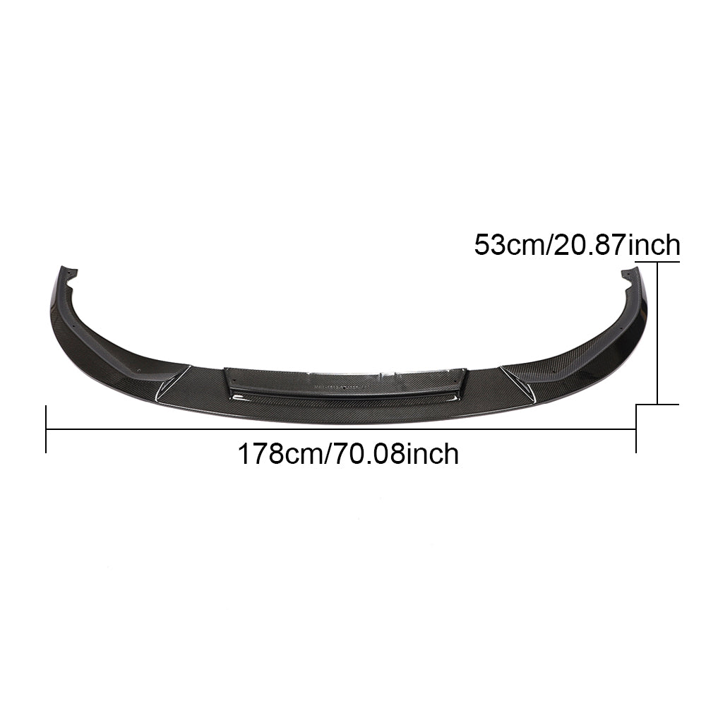 BMW 5 Series G30 M Sport Carbon Fibre Front Lip