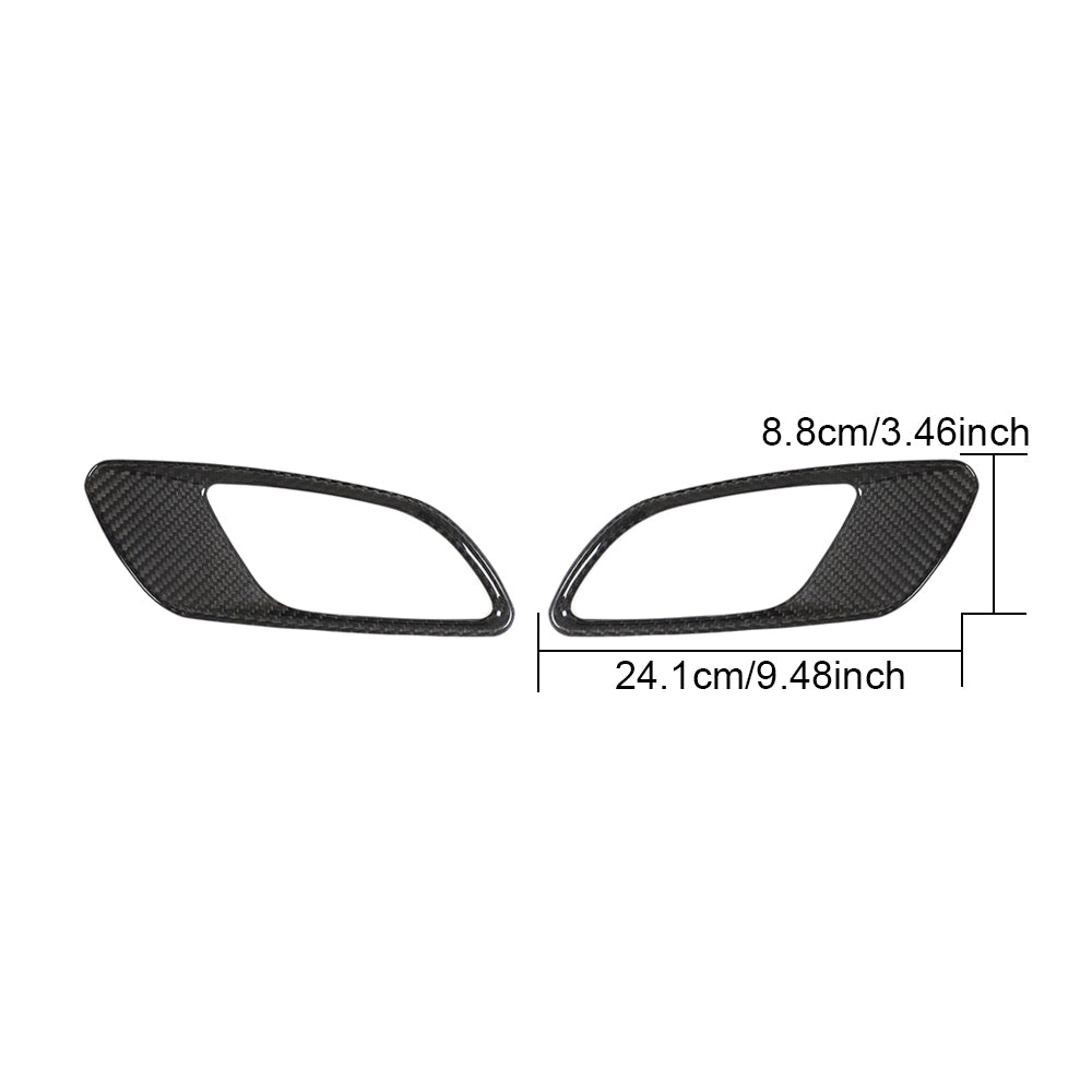 BMW 3 Series E90 E92 E93 M3 Dry Carbon Fibre Vents