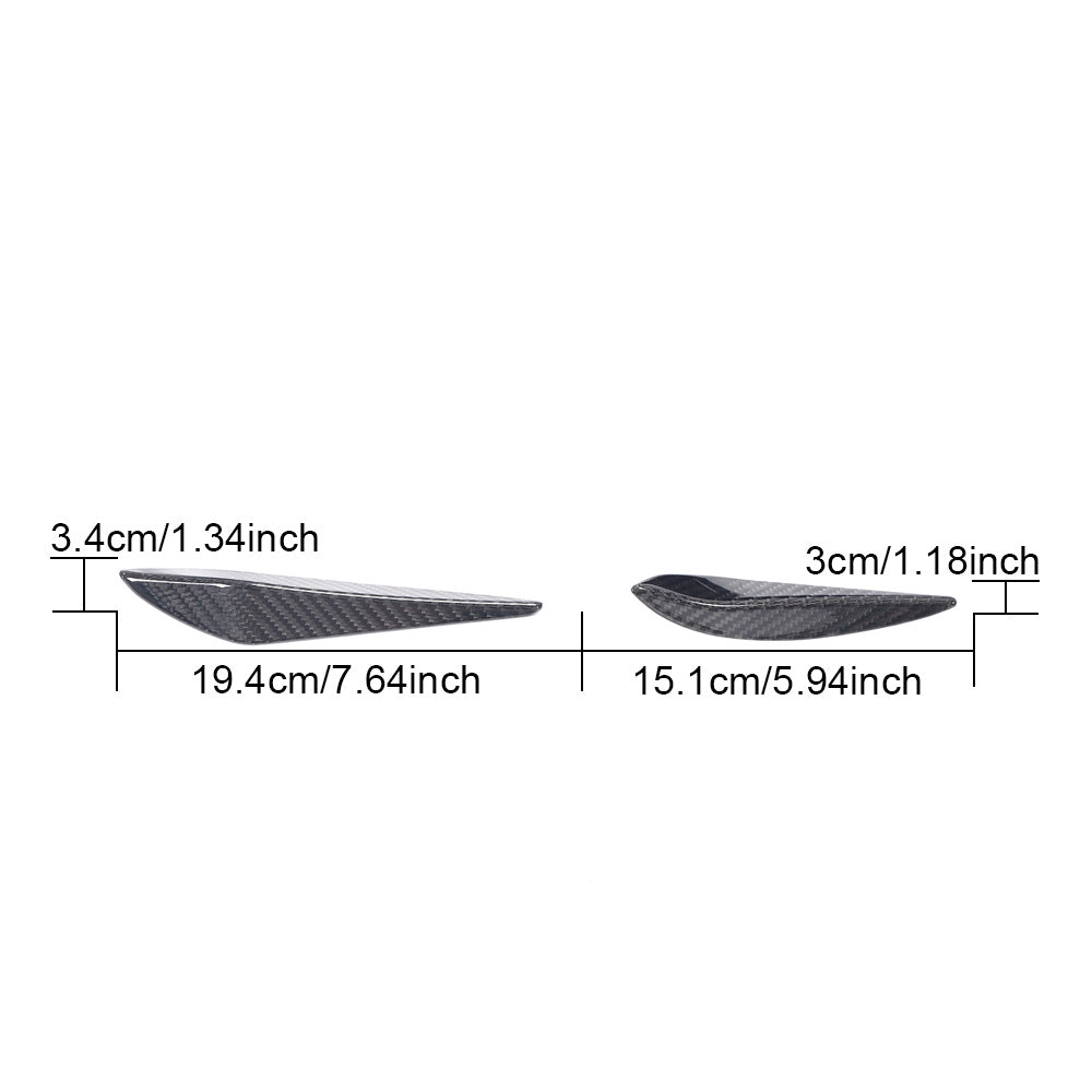 BMW M3 M4 G80 G81 G82 G83 Dry Carbon Fibre Canards