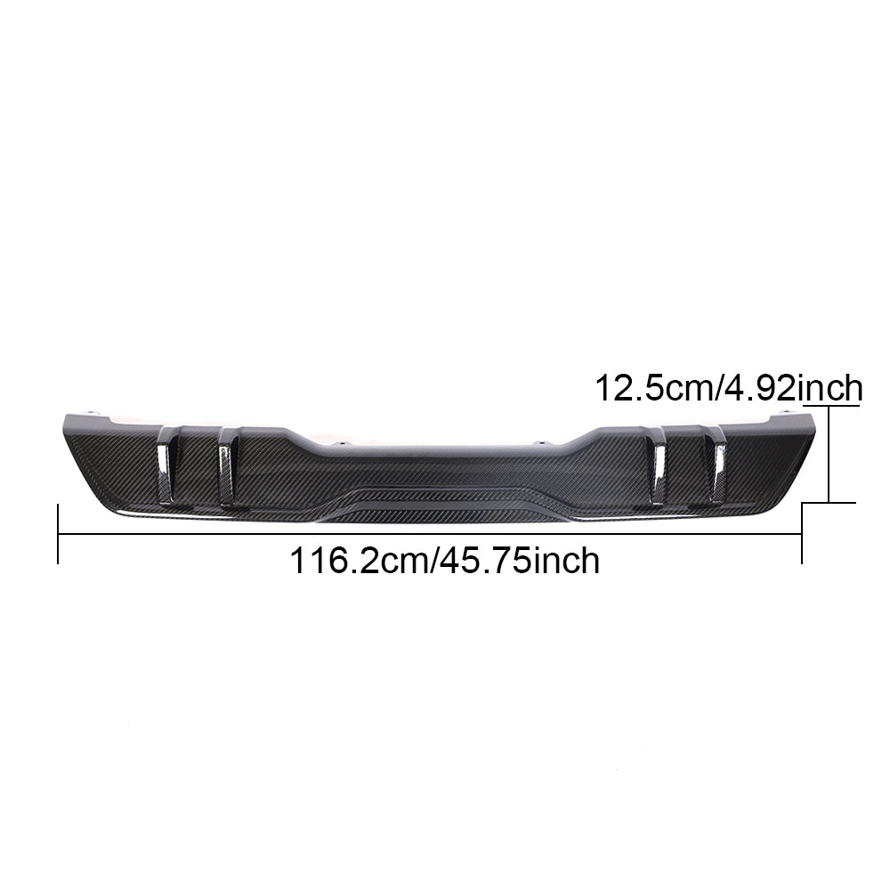 BMW X5 G05 M Sport Dry Carbon Fibre Rear Diffuser