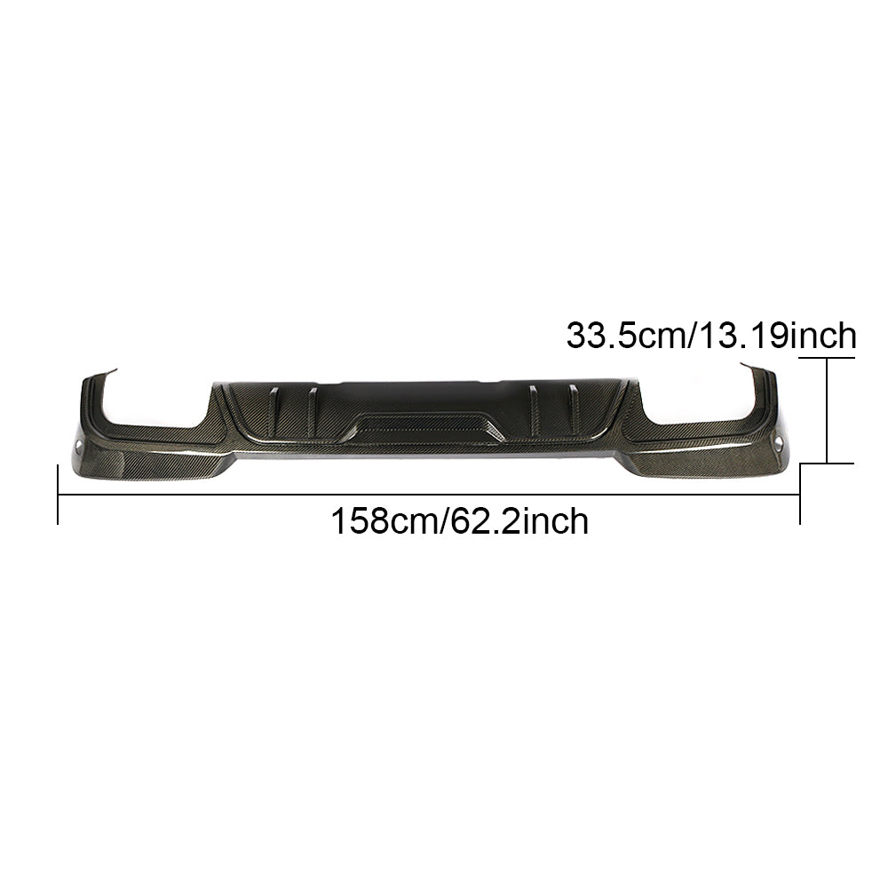 BMW X3 G01 M Sport Carbon Fibre Rear Diffuser