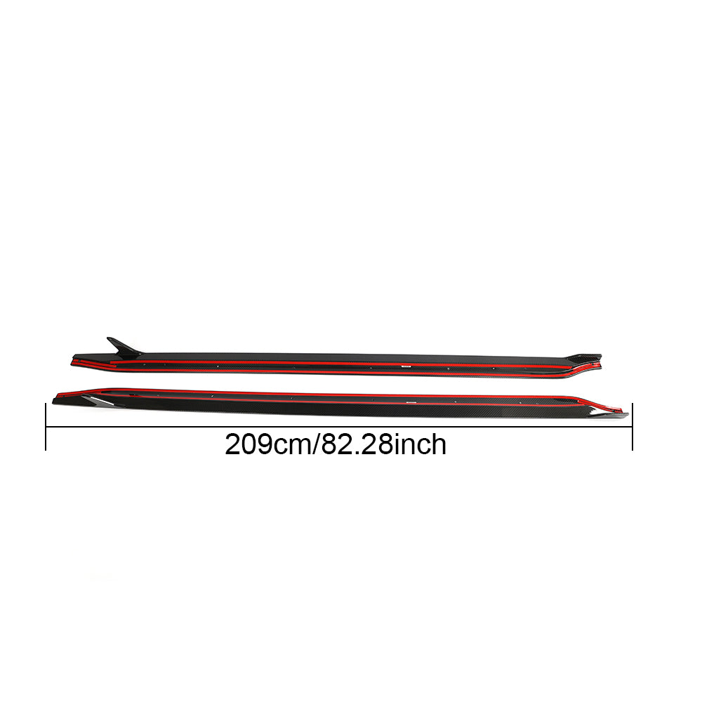 BMW M3 G80 G81 Dry Carbon Fibre Side Skirts