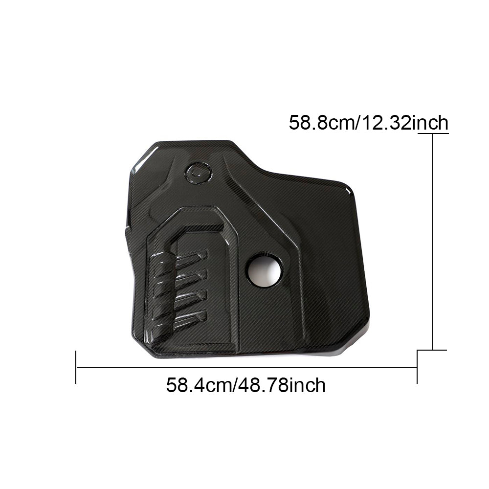 BMW 3/4/5/6Series Universal Dry Carbon Fibre Engine Cover