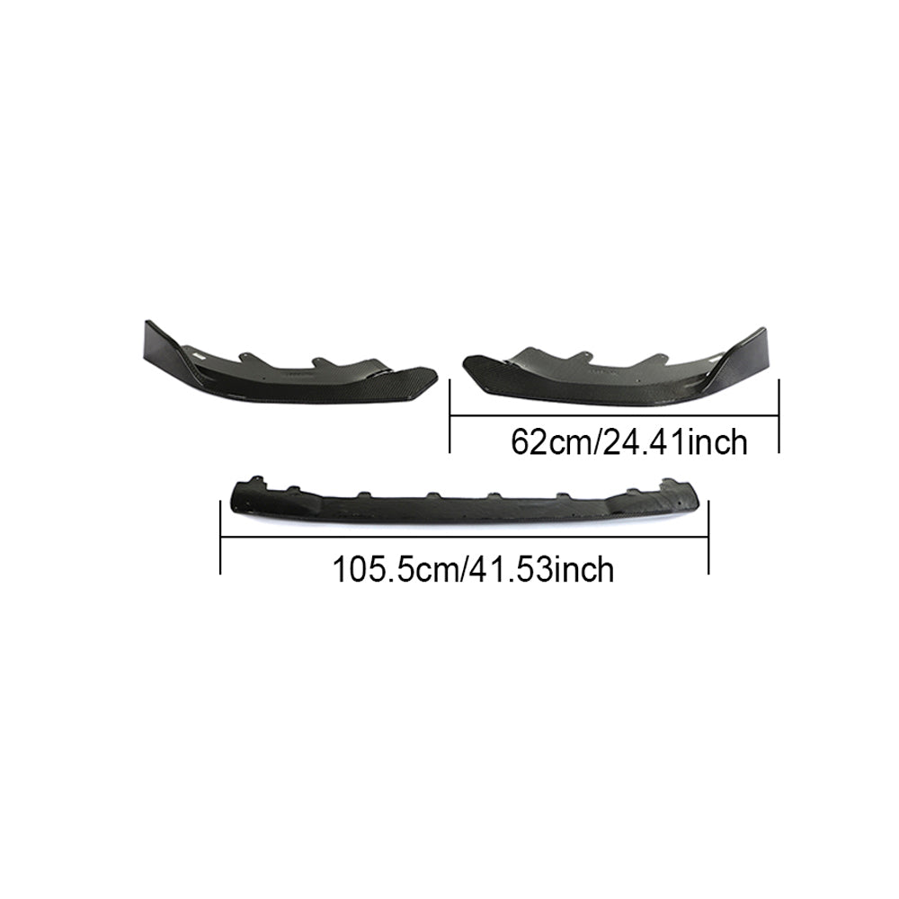 BMW 2 Series G42 M Sport Carbon Fibre Front Lip