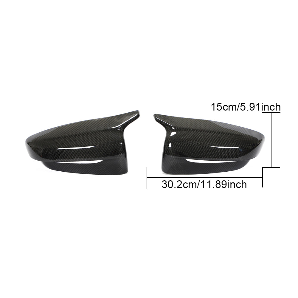 BMW 3.4.5.6.7.8 Universal Dry Carbon Fibre Mirror Cover
