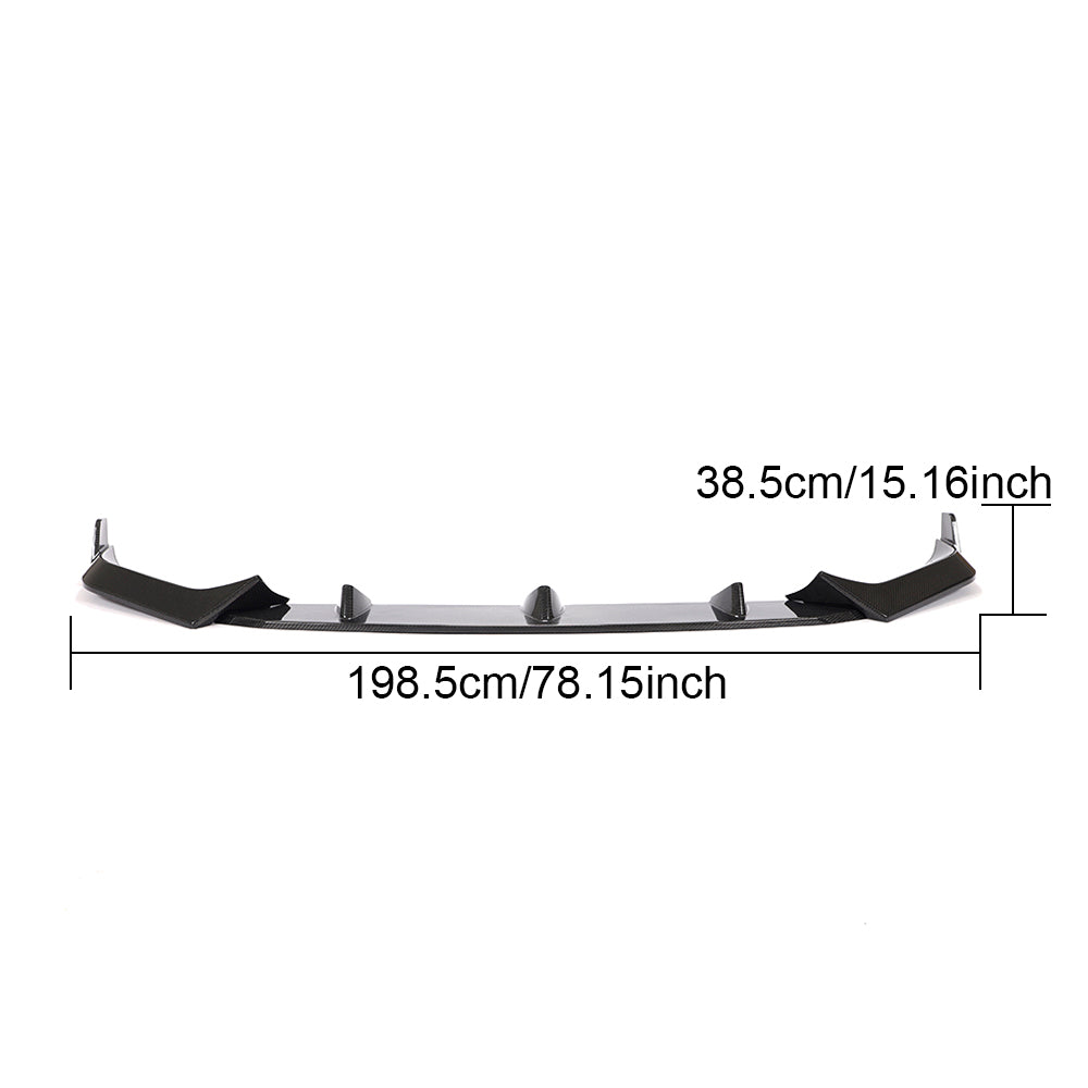 BMW X7 G07 M Sport Carbon Fibre Front Lip