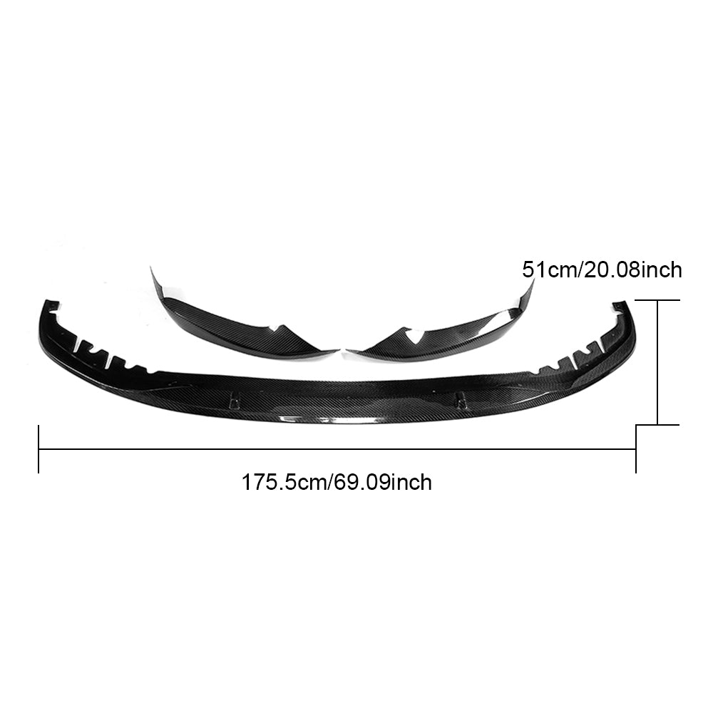 BMW 5 Series G30 G31 G38 M Sport Carbon Fibre Front Lip