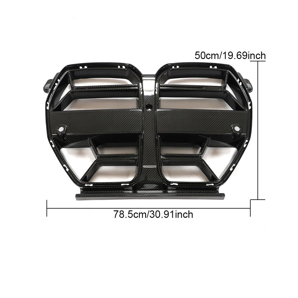 BMW M3 M4 G80 G81 G82 G83 Dry Carbon Fibre Grill