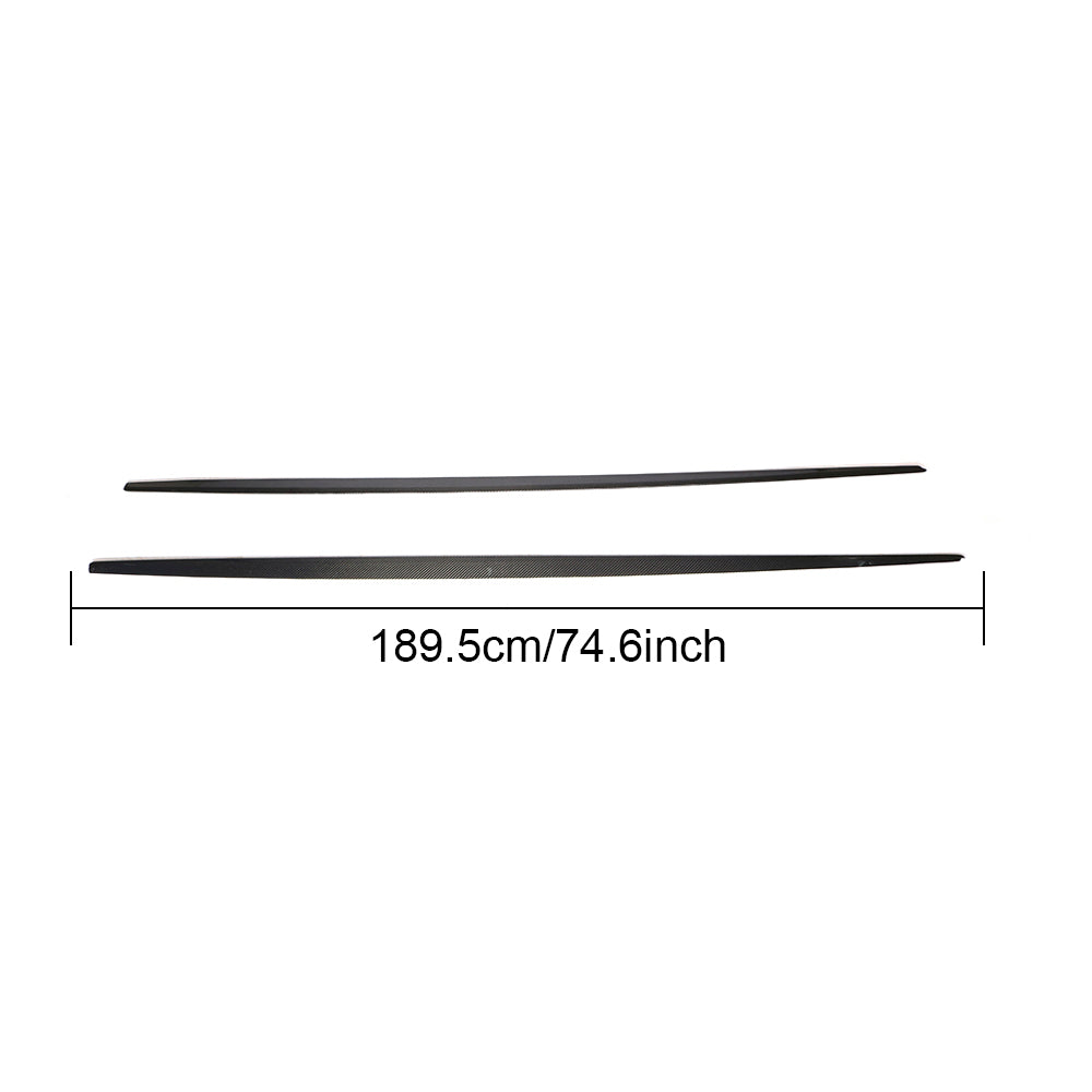 BMW 1 Series F20 M Sport Carbon Fibre Side Skirts