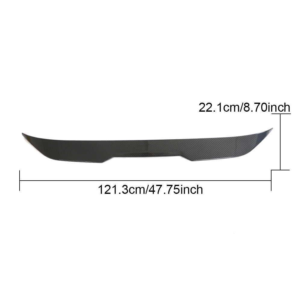 BMW M2 G87/G42 Dry Carbon Fibre Spoiler