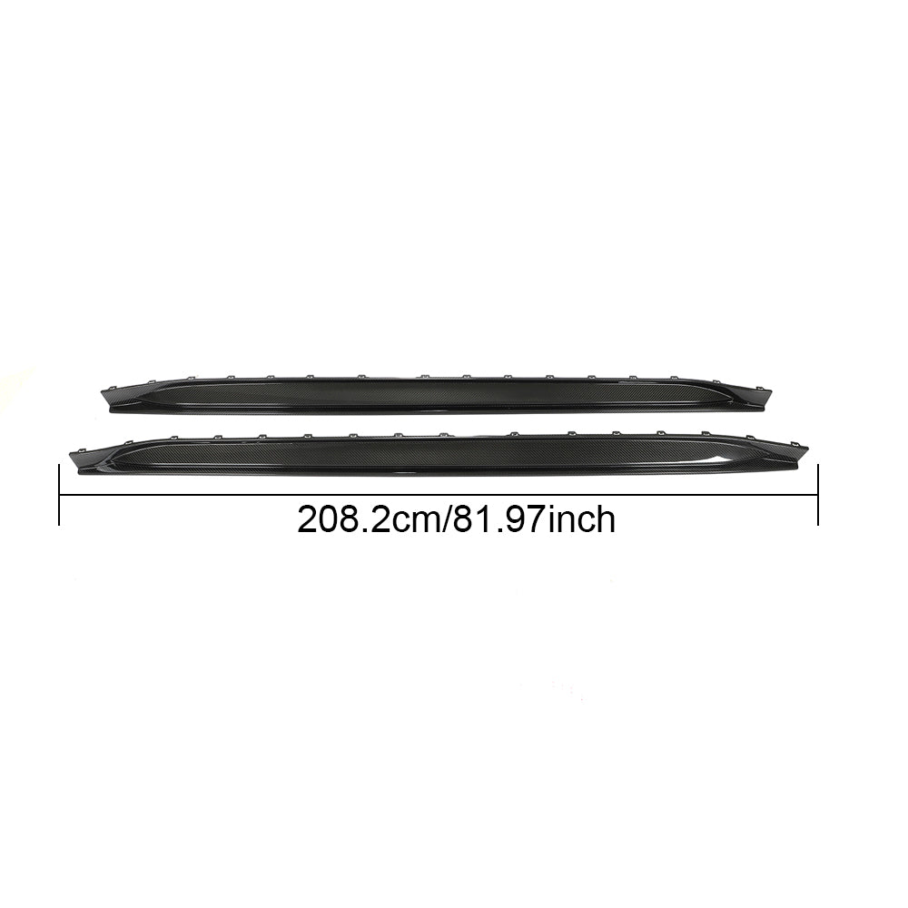 BMW M3 G80 G81 Dry Carbon Fibre Side Skirts