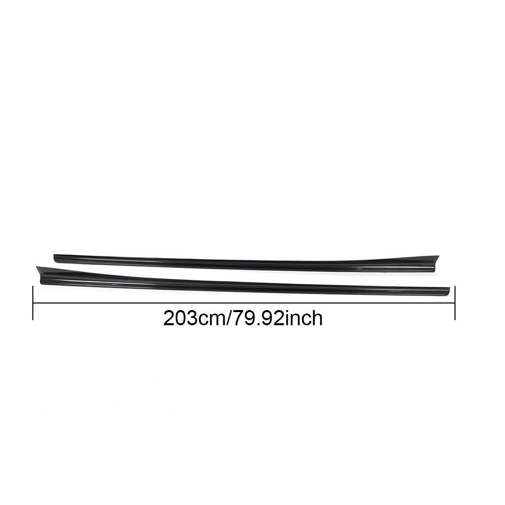 BMW 8 Series G14 G15 Dry Carbon Fibre Side Skirts